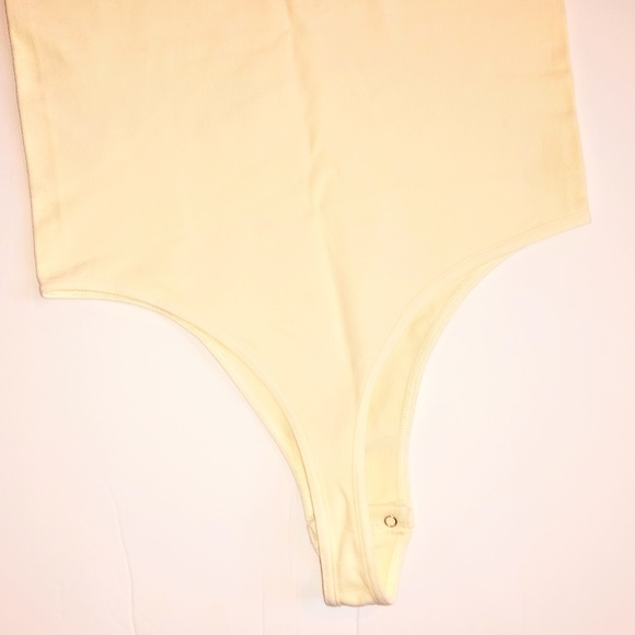 NWOT Free People Cream Feels Right Bodysuit XS S - Picture 7 of 8